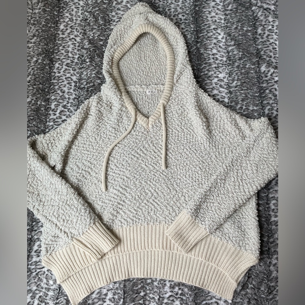 Tara Hoodie Crop Sweater